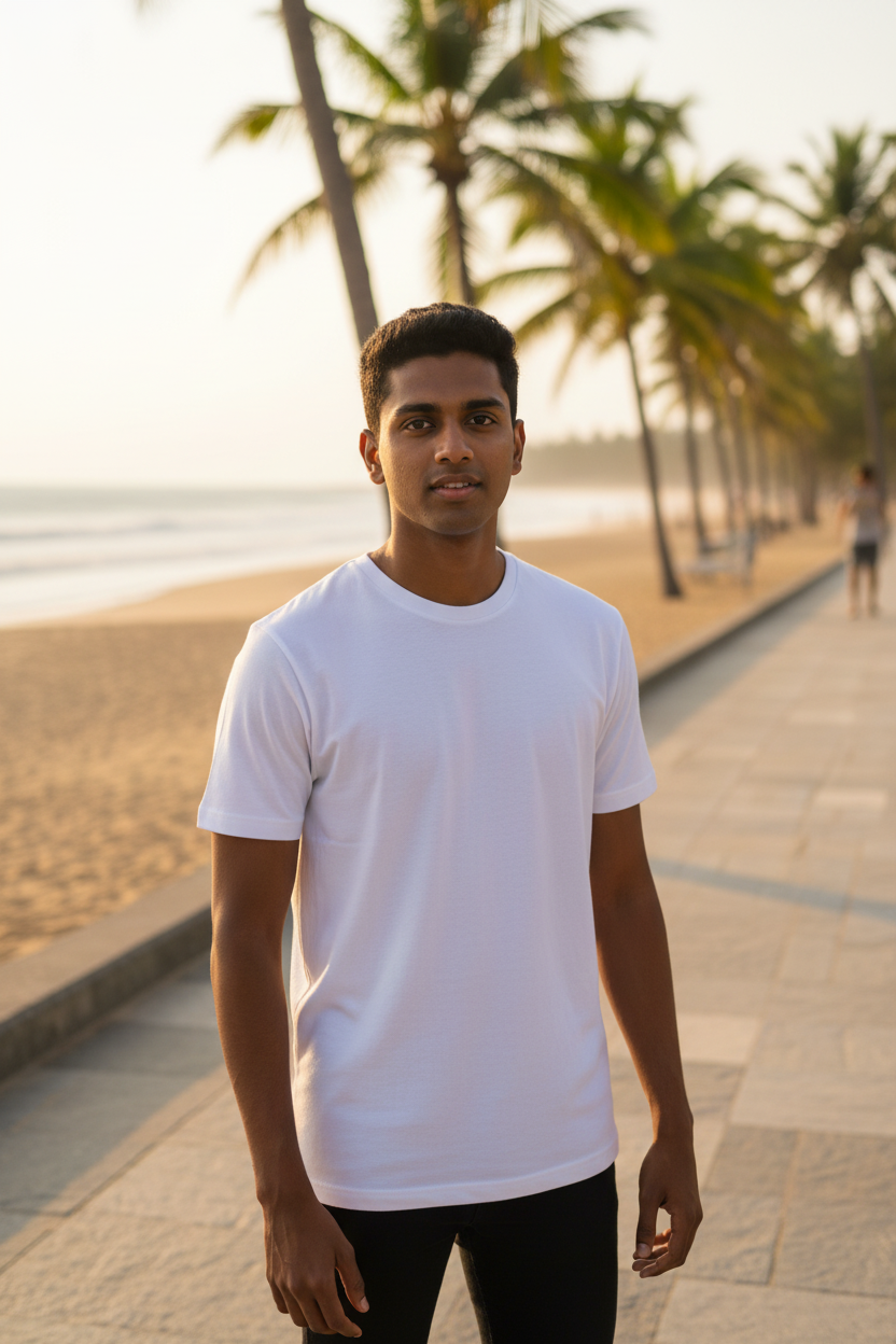 220GSM Plain Tshirt