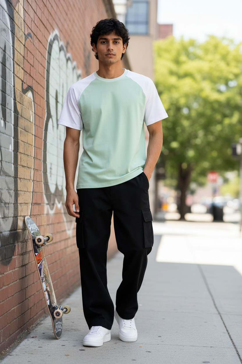Raglan - Light Green
