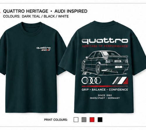 Audi Inspired Scuba Tshirt