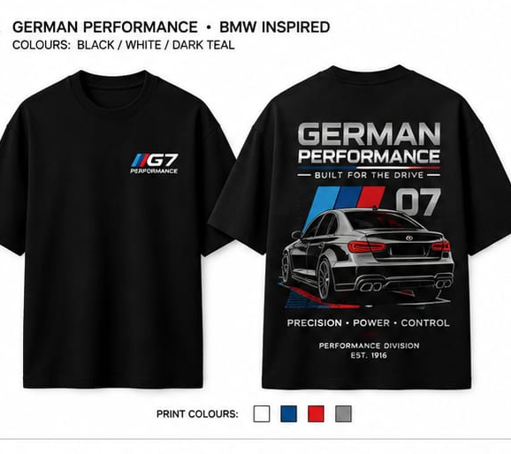 BMW Inspired Scuba Tshirt