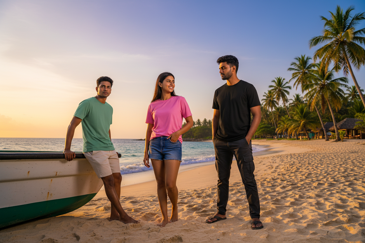 Street7 Plain Tshirts Beach Banner